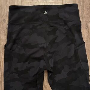 Lululemon Black Camo Leggings